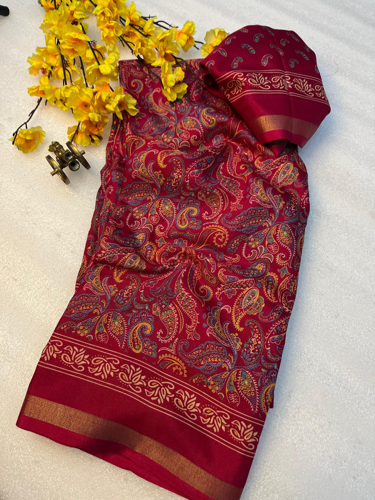 Red saree